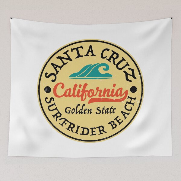 Item preview, Vintage Santa Cruz California Surf Sticker designed and sold by TonySpencer.