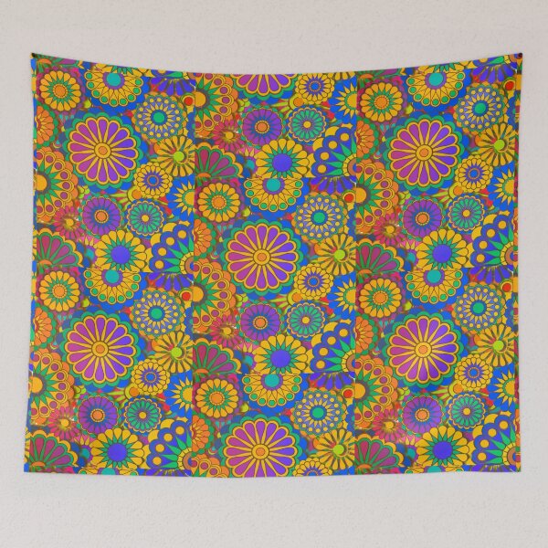 Item preview, Psychadelic Hippie Flower Power Design designed and sold by Alondra.