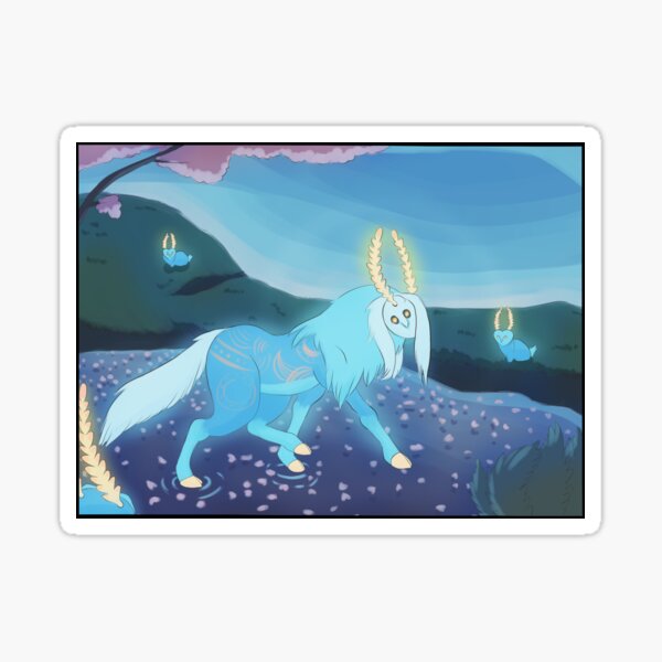 satori mountain Sticker