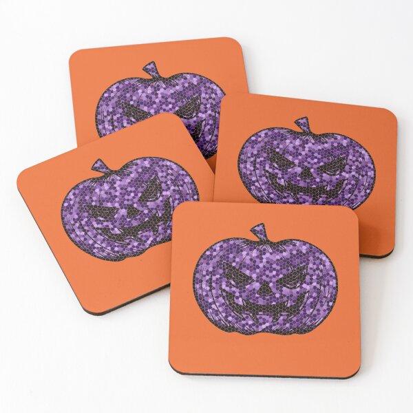 Item preview, Purple Mosaic Pumpkin designed and sold by LimeStorm.