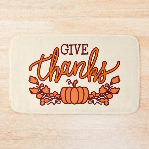 Item preview, Give Thanks - love Fall Autumn Pumpkin Leaf designed and sold by pablomendoza.