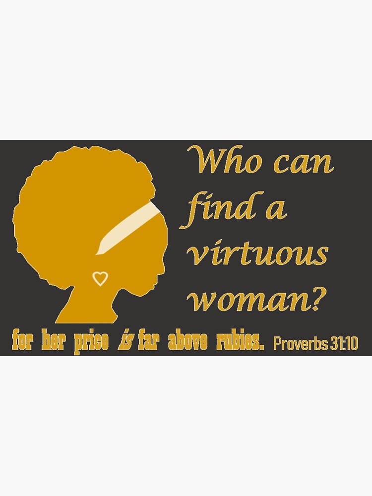 Mujer Virtuosa Sweatshirt Proverbios 31:10