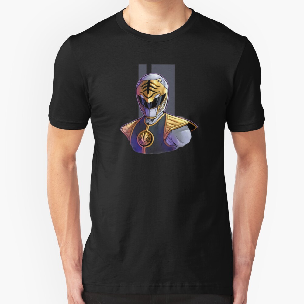 Tommy The White Ranger Slim Fit T-Shirt