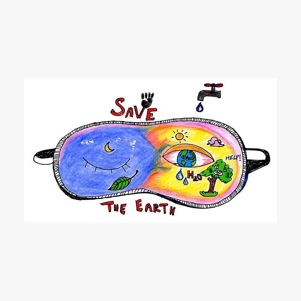 How To Draw Save Tree Save Earth/Environment Day Scenery Drawing, Poster  drawing - YouTube