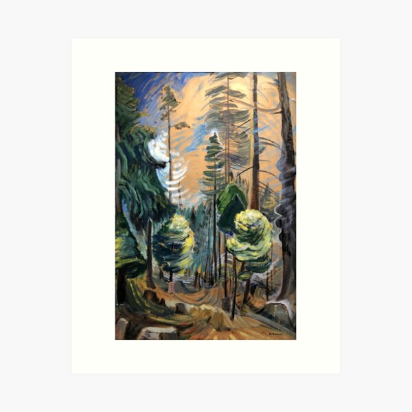 Item preview, Emily Carr - Old Forest designed and sold by ArtExpression.