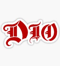 Dio Logo Sticker