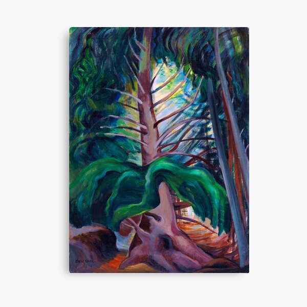Emily Carr - Old Timer Canvas Print
