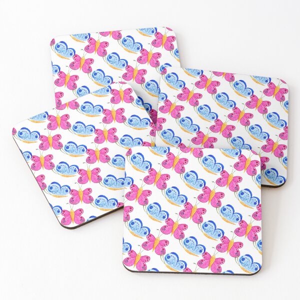 Item preview, Cartoon butterflies designed and sold by Shoshina.
