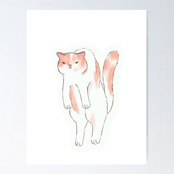 Item preview, Annoyed Cat  designed and sold by Sidney Anita.