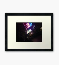 Movie theater Framed Print