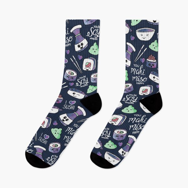 Item preview, Galaxy Sushi on Dark Blue designed and sold by Gingerlique.
