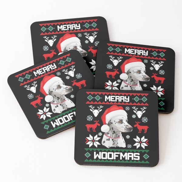 Item preview, Dalmatian Dog Merry Woofmas Christmas Gift designed and sold by CR Media.