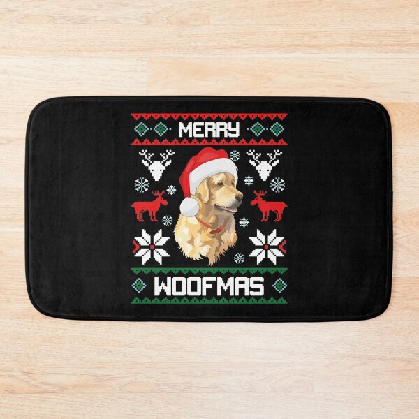 Item preview, Golden Retriever Dog Merry Woofmas Christmas Gift designed and sold by CR Media.