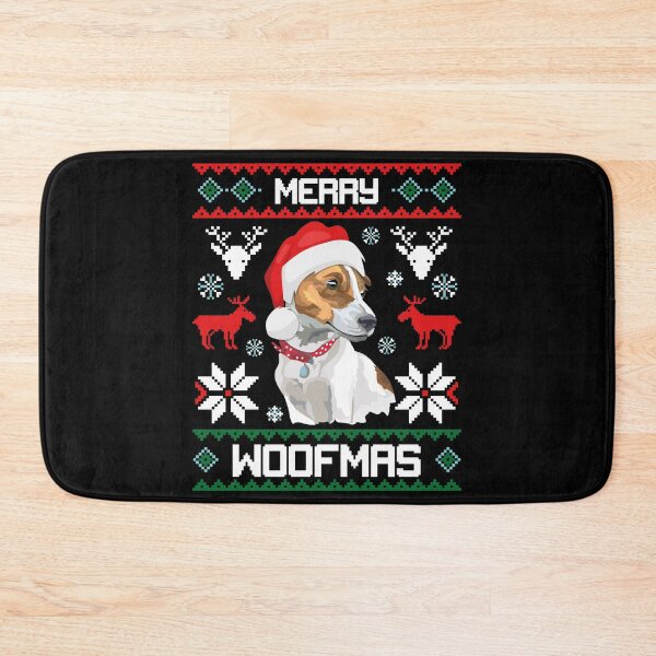 Item preview, Jack Russell Terrier Dog Merry Woofmas Christmas Gift designed and sold by CR Media.