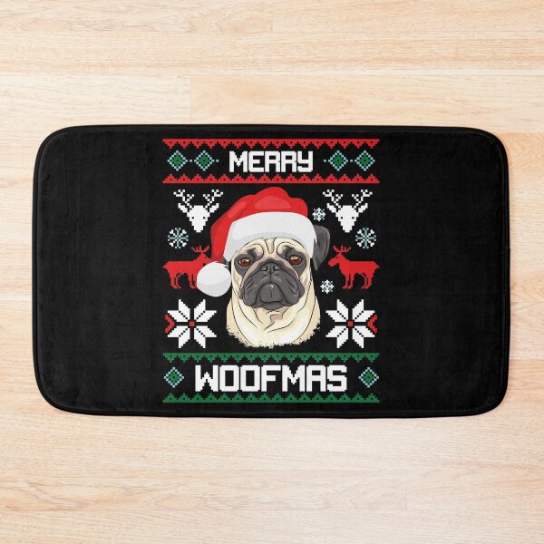 Item preview, Pug Merry Woofmas Christmas Dog Gift designed and sold by CR Media.