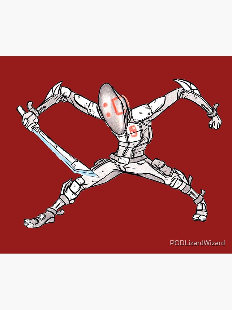 Zero Assassin Sketch by PODLizardWizard