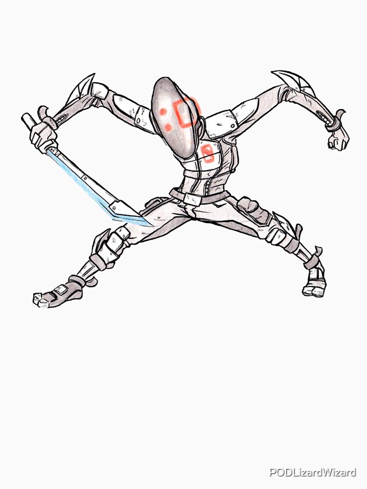 Zero Assassin Sketch by PODLizardWizard