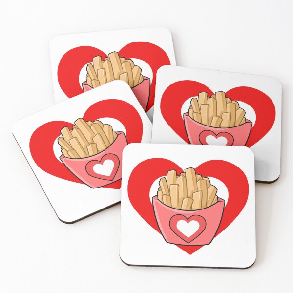 Item preview, Cute French Fry Heart designed and sold by eternallygifted.