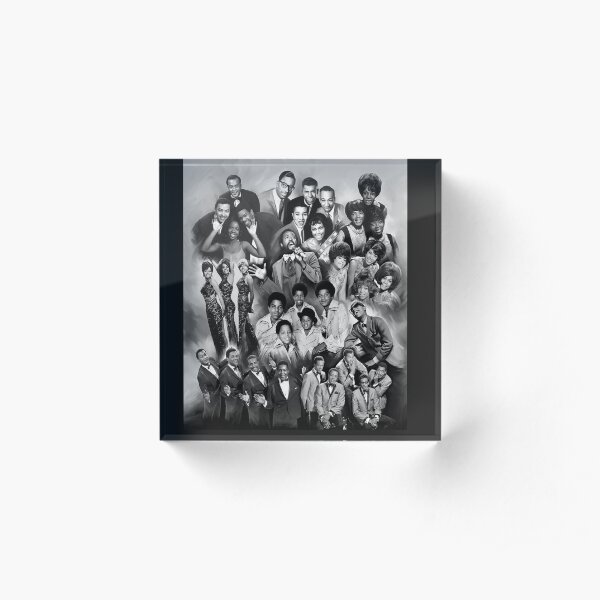 The Best Of Motown 2 Acrylic Block
