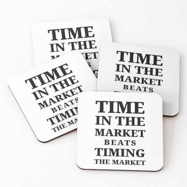 Item preview, Time in the market | long-term investing designed and sold by kailukask.
