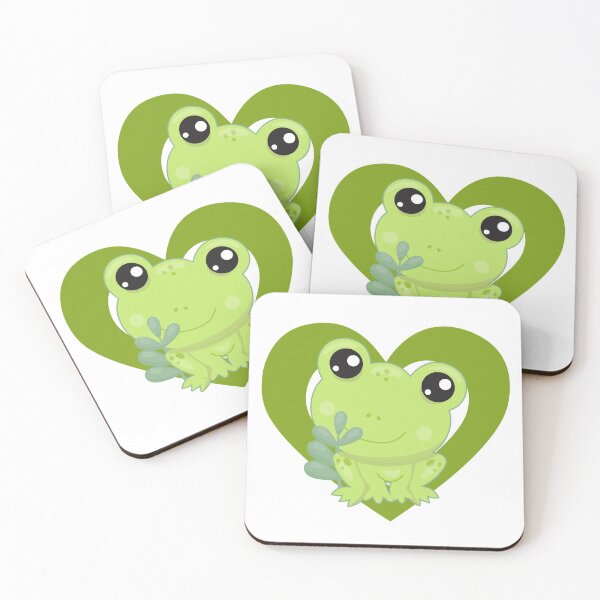 Item preview, Cute Frog Lover Heart designed and sold by eternallygifted.