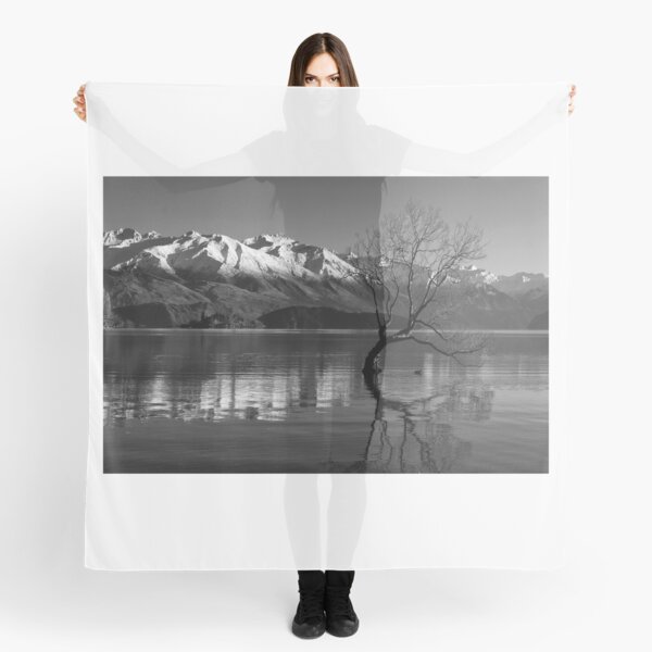 Item preview, Wanaka Lake Tree 6 B&W designed and sold by Charles Kosina.