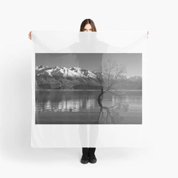 Item preview, Wanaka Lake Tree 6 B&W designed and sold by Charles Kosina.