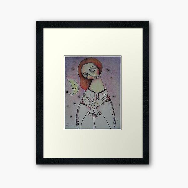 Silent night Framed Art Print