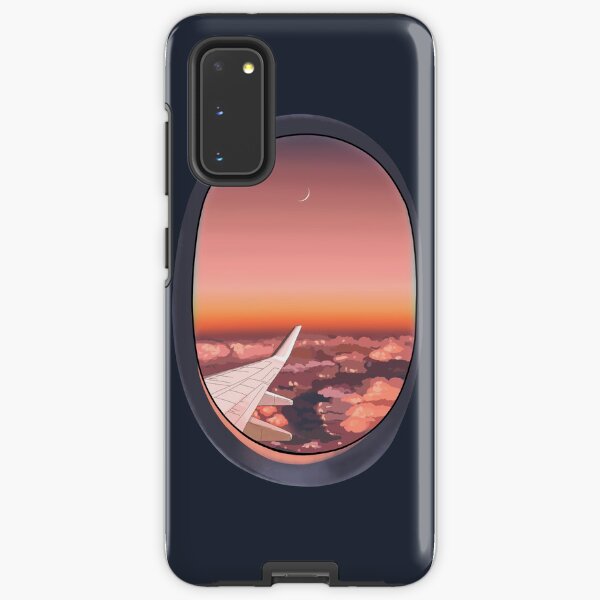Plane window in the night Samsung Galaxy Tough Case