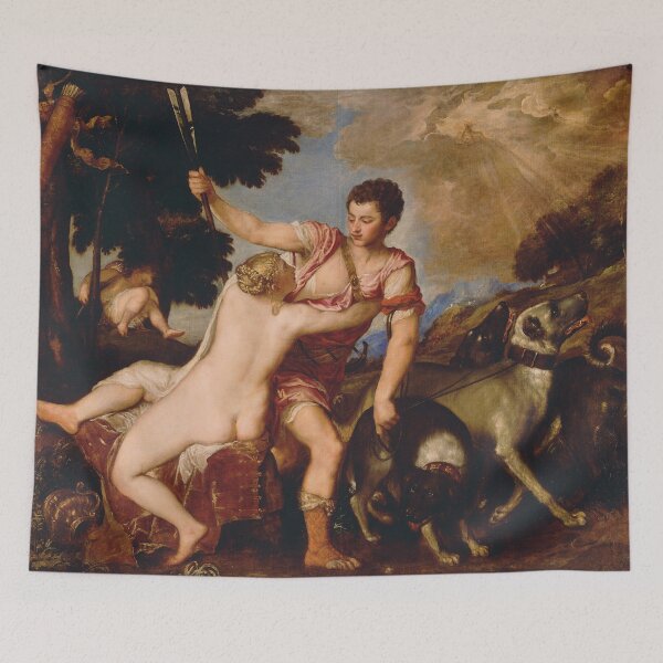 Item preview, Titian - Venus And Adonis  designed and sold by vakashop.