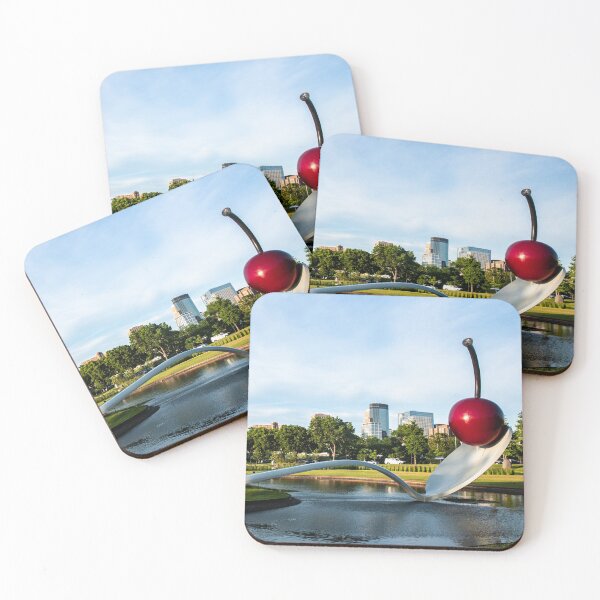 Item preview, Spoonbridge and Cherry sculpture designed and sold by BirdnestMedia.
