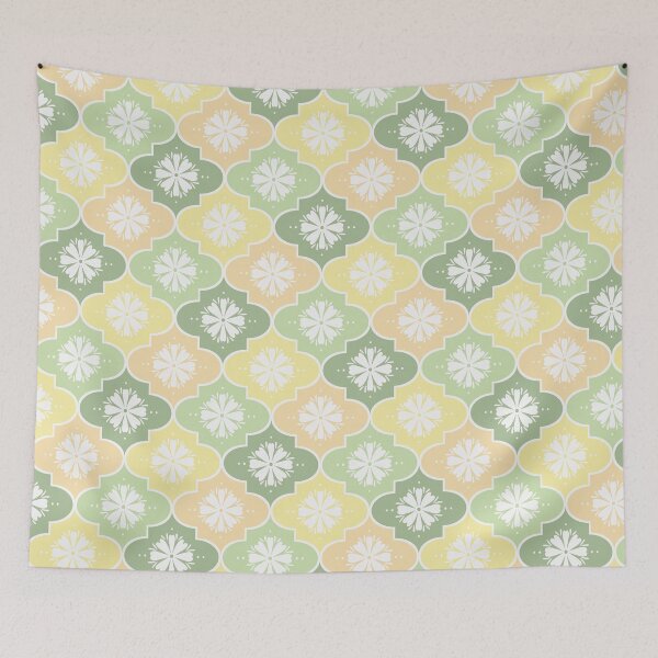 Item preview, Ornament flower ogee pattern designed and sold by HannaPaulina.