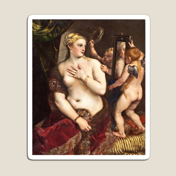 Item preview, Titian - Venus With A Mirror designed and sold by vakashop.