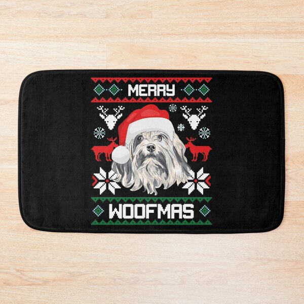 Item preview, Little Lion Dog Merry Woofmas Christmas Gift designed and sold by CR Media.