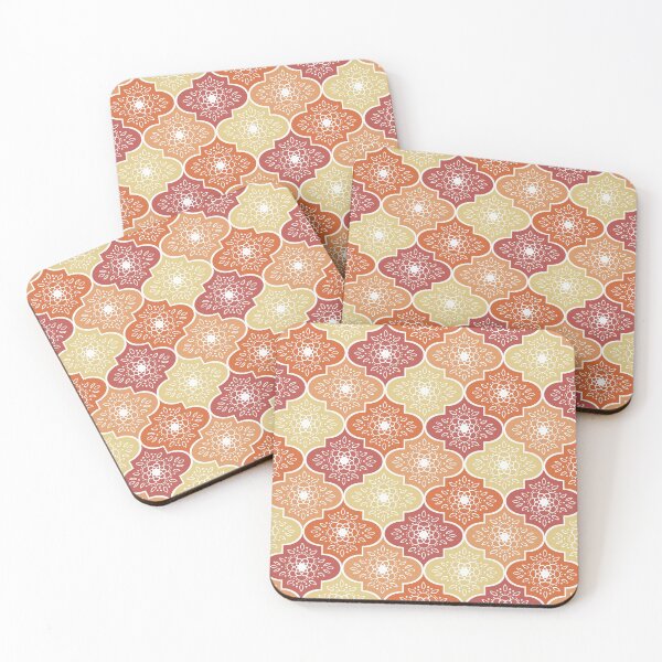 Item preview, Flower medallion ogee pattern designed and sold by HannaPaulina.