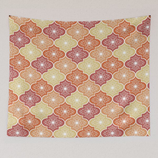 Item preview, Flower medallion ogee pattern designed and sold by HannaPaulina.