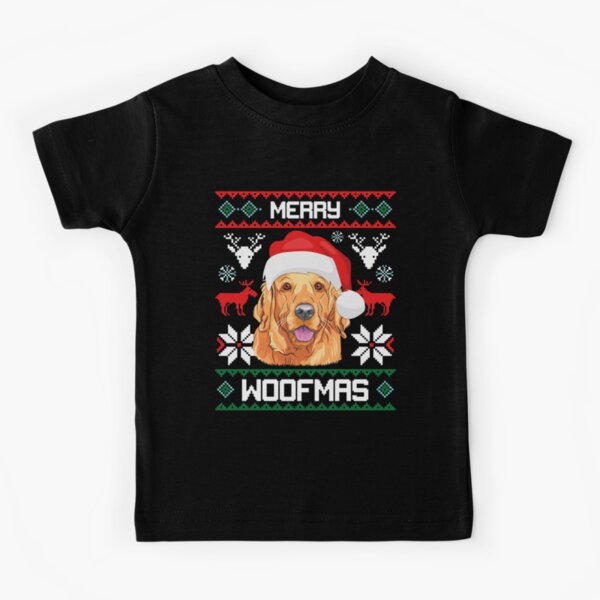 Item preview, Golden Retriever Merry Woofmas Christmas Goldie Dog Gift designed and sold by CR Media.
