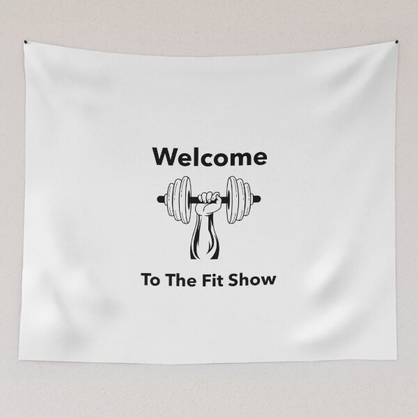 Item preview, Welcome To The Fit Show Weightlifting Bodybuilding Design designed and sold by Nextlevellife.