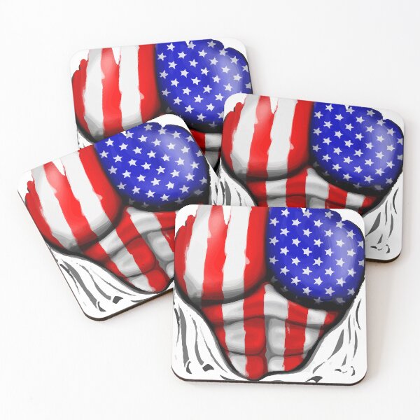 Item preview, American Flag Muscles Ripped designed and sold by Rott515.