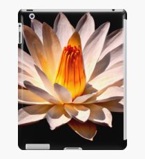 Yellow Glow Fragrant Water Lily iPad Case/Skin