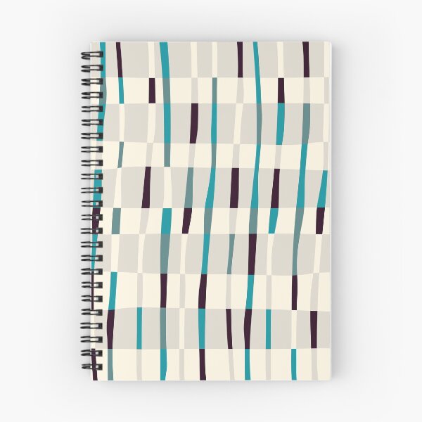 Item preview, Irregular hand drawn stripes in a grid designed and sold by BrankaPD.
