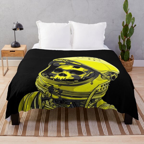 Item preview, Yellow Skeleton Astronaut designed and sold by PODLizardWizard.