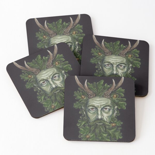 Item preview, Oak King Green Man designed and sold by adorwardartist.