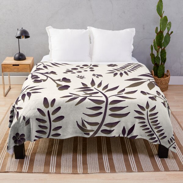 Item preview, Botanical pattern on light beige background designed and sold by BrankaPD.