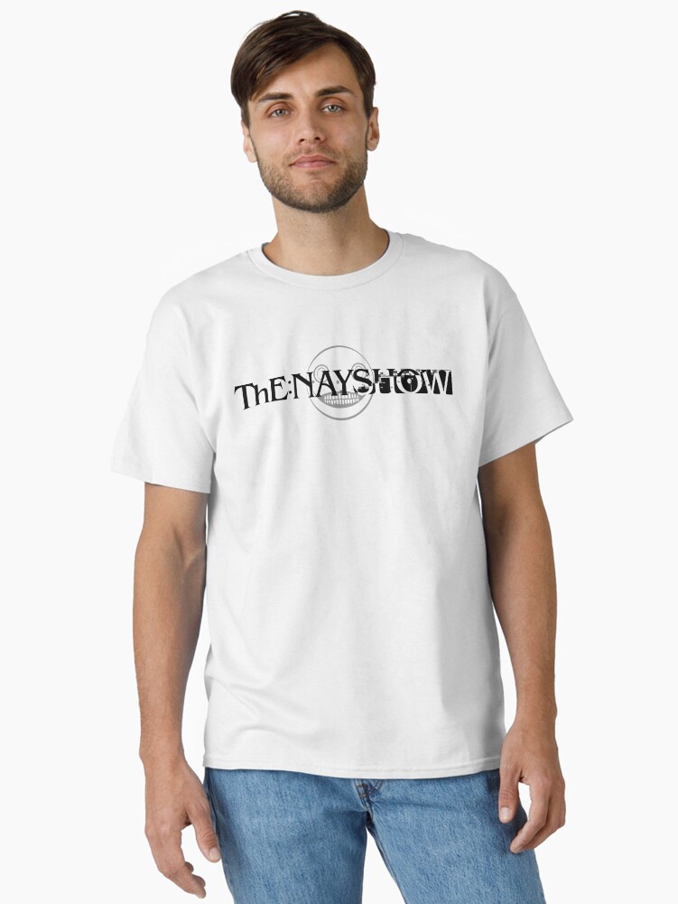 Aperçu 1 sur 7. T-shirt classique avec l'œuvre Robot Philosophy (Light) créée et vendue par NAYSHOW.