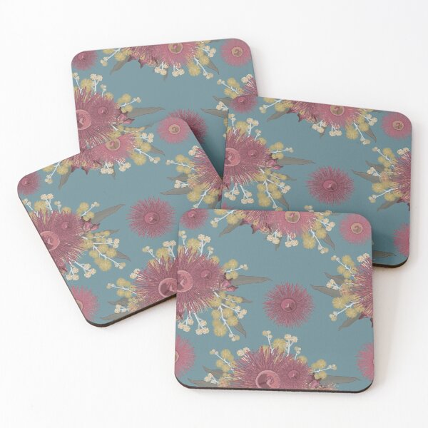 Item preview, Vintage Australian Wildflower Pattern designed and sold by Sketchbook Designs.