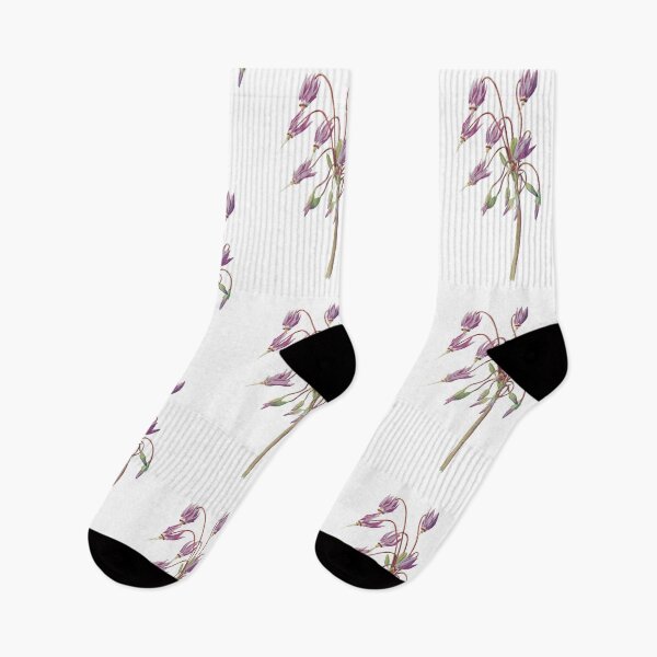Item preview, American Cowslip, Dodecatheon, Primulaceae, white shooting star, Plants Print, Original Flower Print, Botanical Antique, Antique print, Foxglove Wall art, Foxglove Flower, Botanical Prints designed and sold by Studio66Designs.