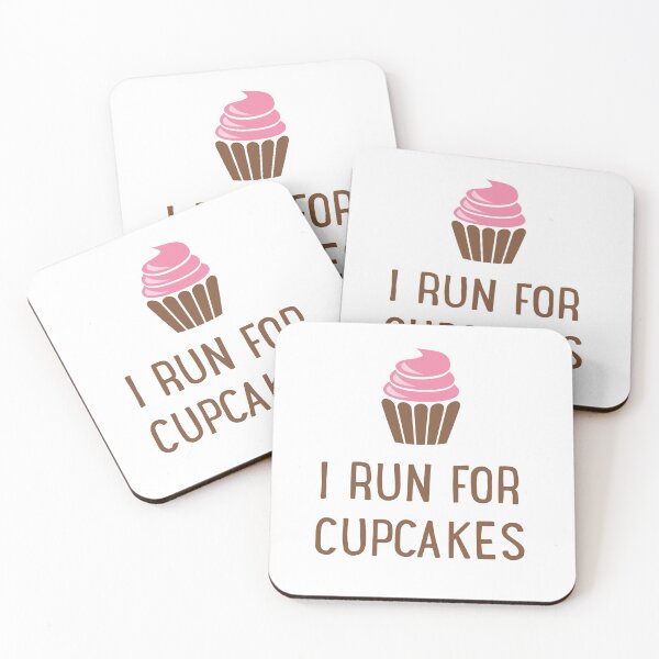Artikelvorschau, I run for cupcakes entworfen und verkauft von Vectorqueen.