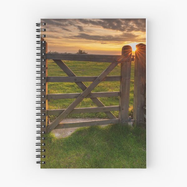 Item preview, Farm gate sunset - Peak District print - Kerridge, White Nancy, Bollington designed and sold by Chris Warham.
