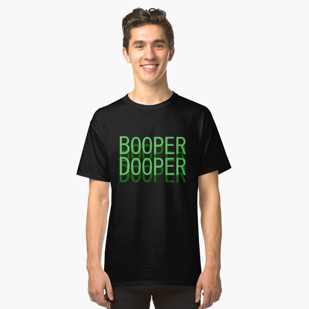 super dooper looper t shirt